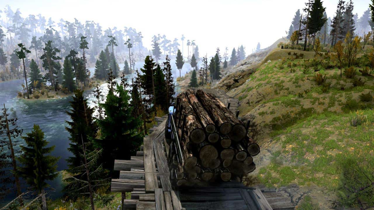 SpinTires:Mudrunner - Tibetan Range Map v1.2