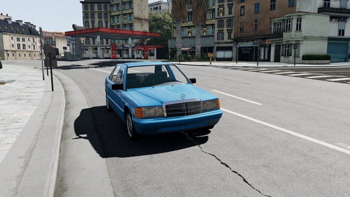 BeamNG – Mercedes-Benz 190 (W201) Car Mod