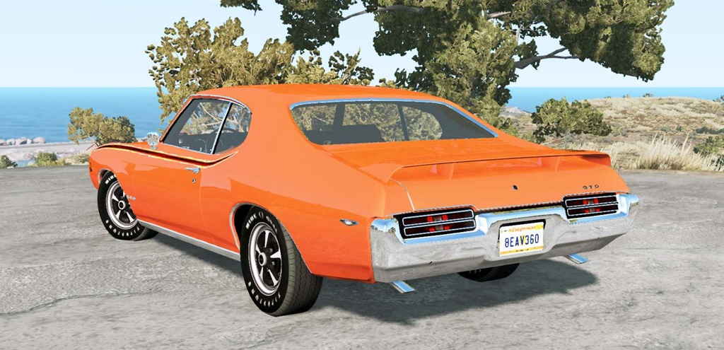 BeamNG - Pontiac GTO The Judge 1969 Car Mod | BeamNG Drive | Mods.club