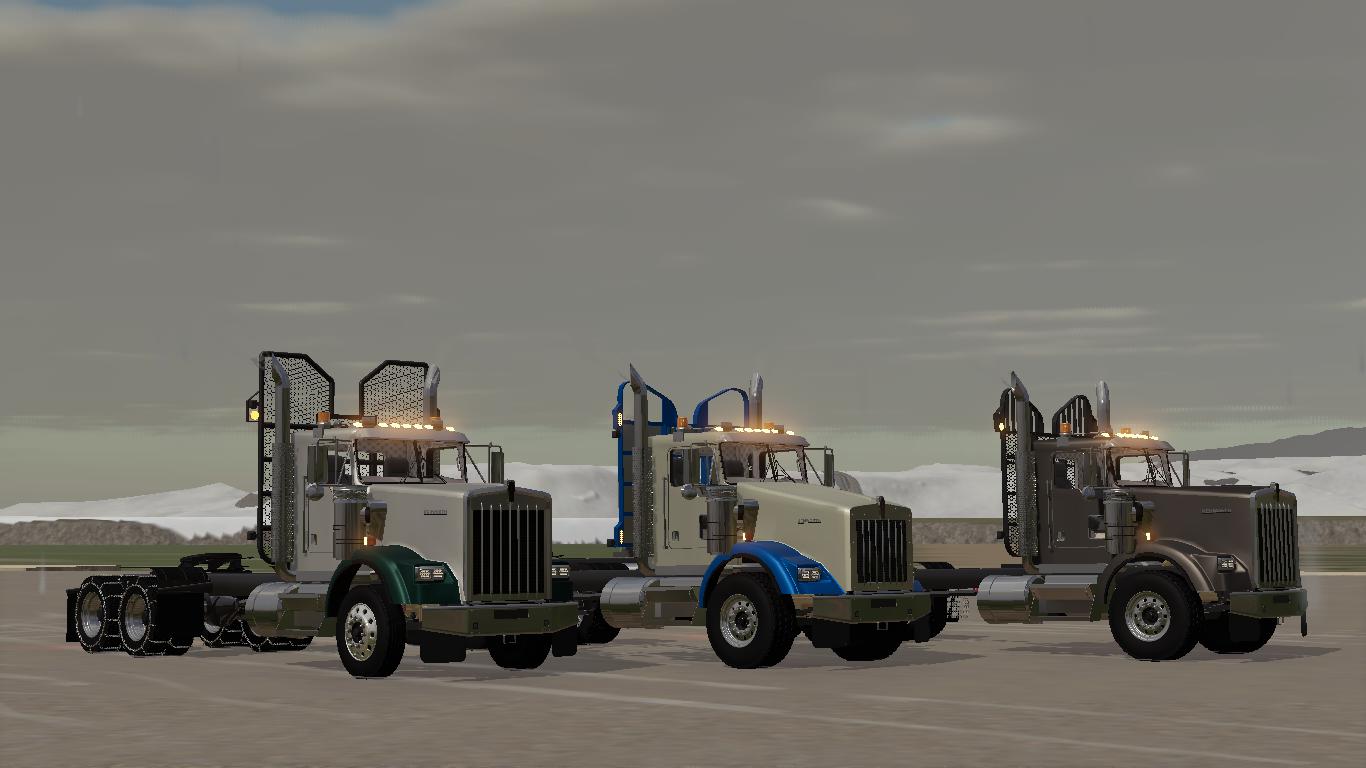 FS19 - Kenworth T800 Tandem V2.0
