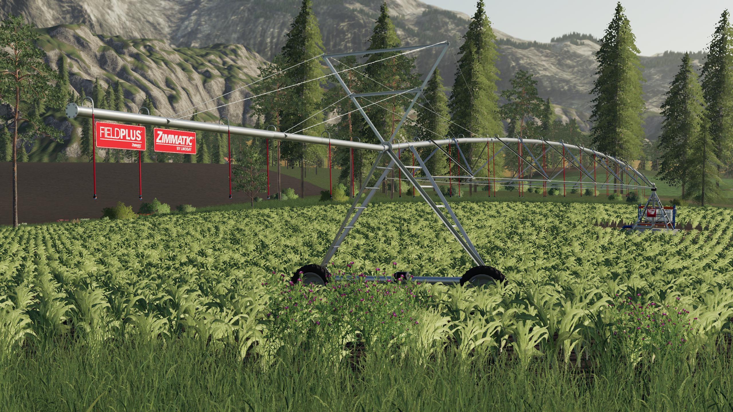 FS19 - Lindsay Zimmatic Pivot 68M Placeable V1.0