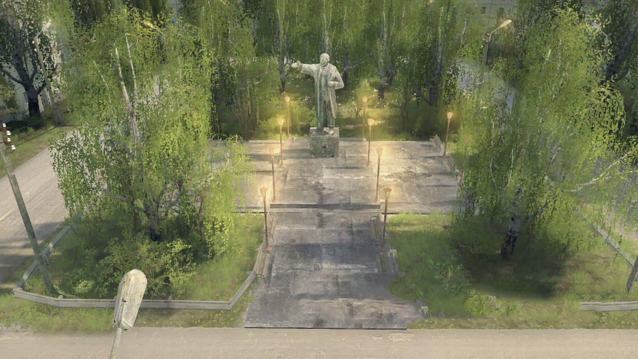 Spintires:Mudrunner - Village Lenskoye Map v0.1
