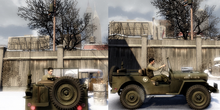 Mafia 2 – Jeep Airborne Green Color Wheels