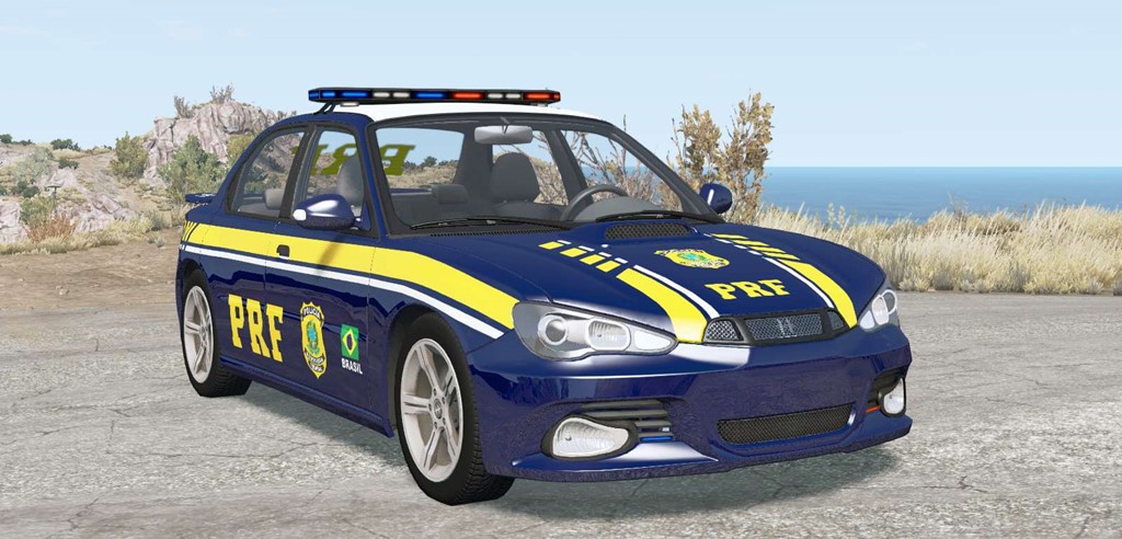 BeamNG - Hirochi Sunburst Brazilian PRF Police V1.1