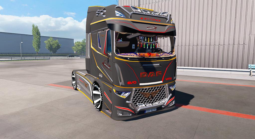 ETS2 - Daf Evo Wing Truck V1.6 (1.36.x)