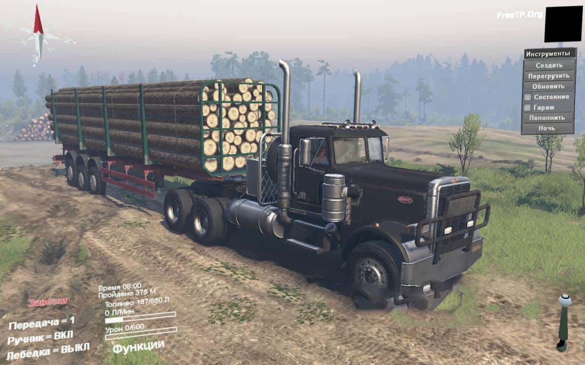 Spintires - Peterbilt 379 Truck V1.3