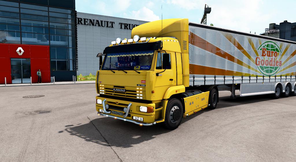 ETS2 - Kamaz 5460-63 (2009) Truck (1.38.x)