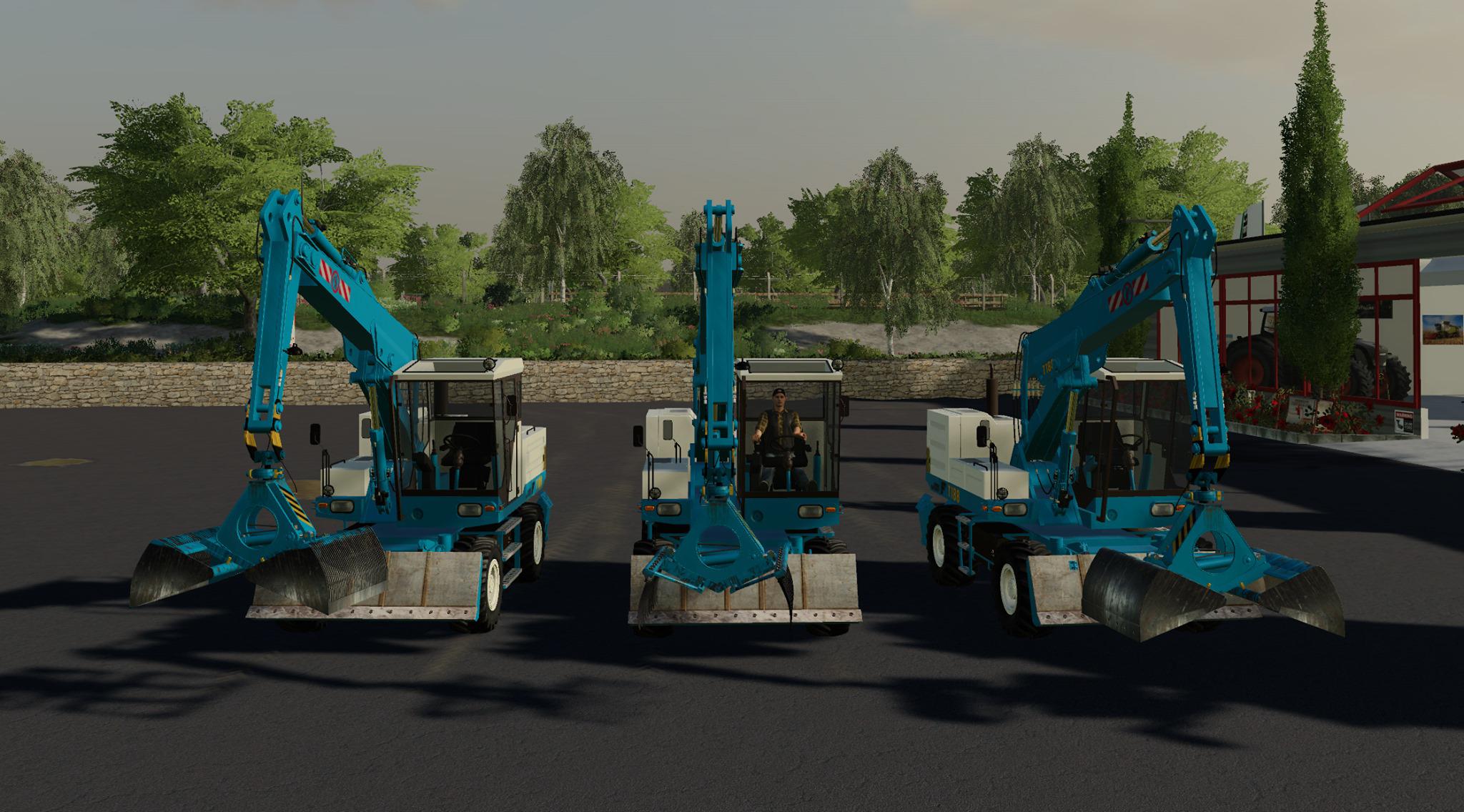FS19 -  Fortschritt T188 Bagger V4.0