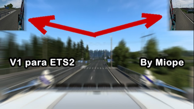 ETS2 - Mirrors on The Edges V1.0 (1.43.x)