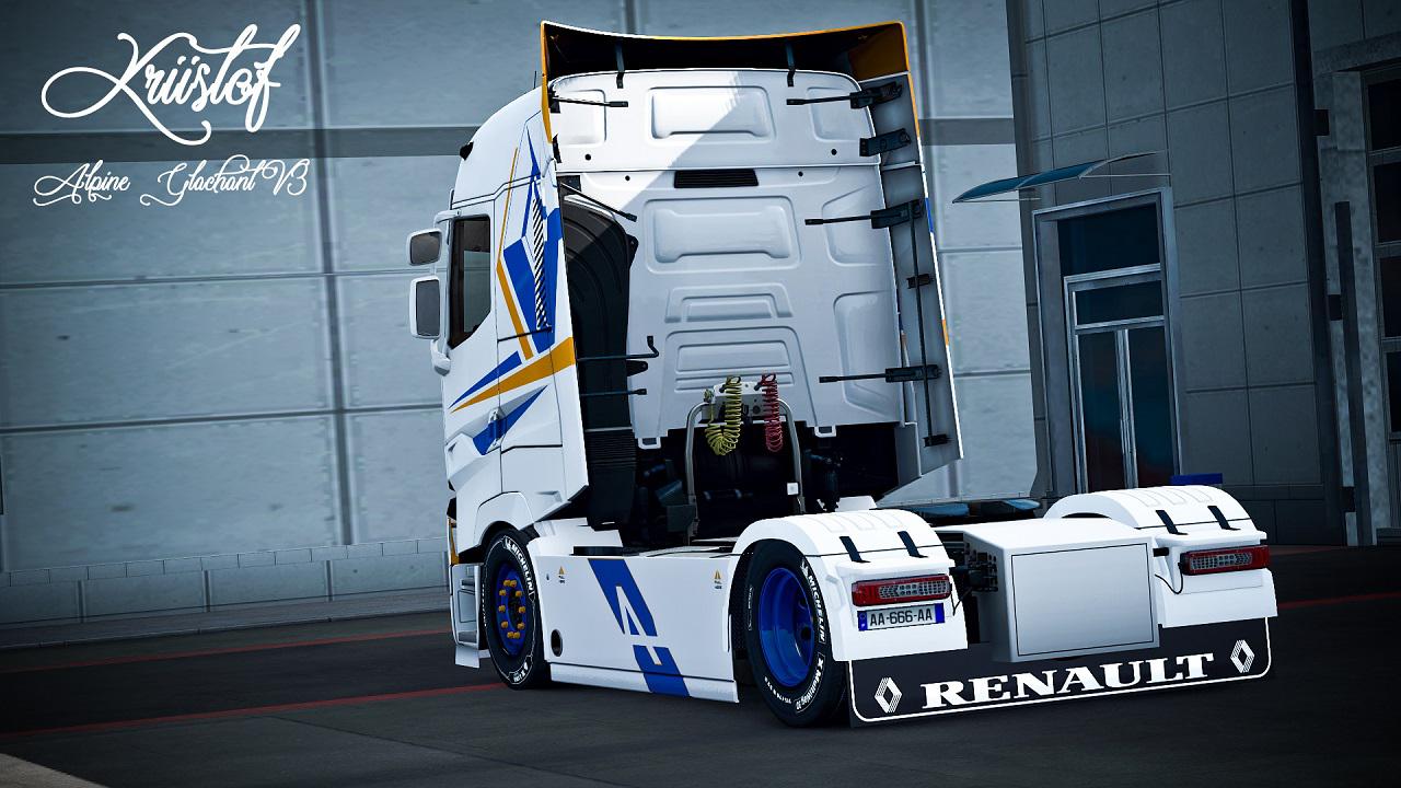 ETS2 - Kriistof Edition Alpine Glachant V3.0 (1.35.X)