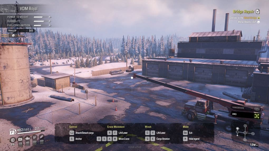 SnowRunner - VDM Crane V0.02