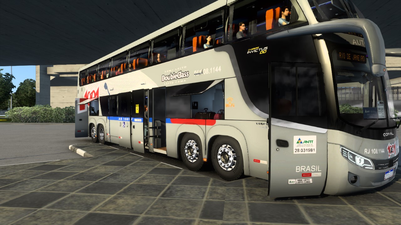 ETS2 - Comil Invictus DD Julio Cesar (1.41.x)