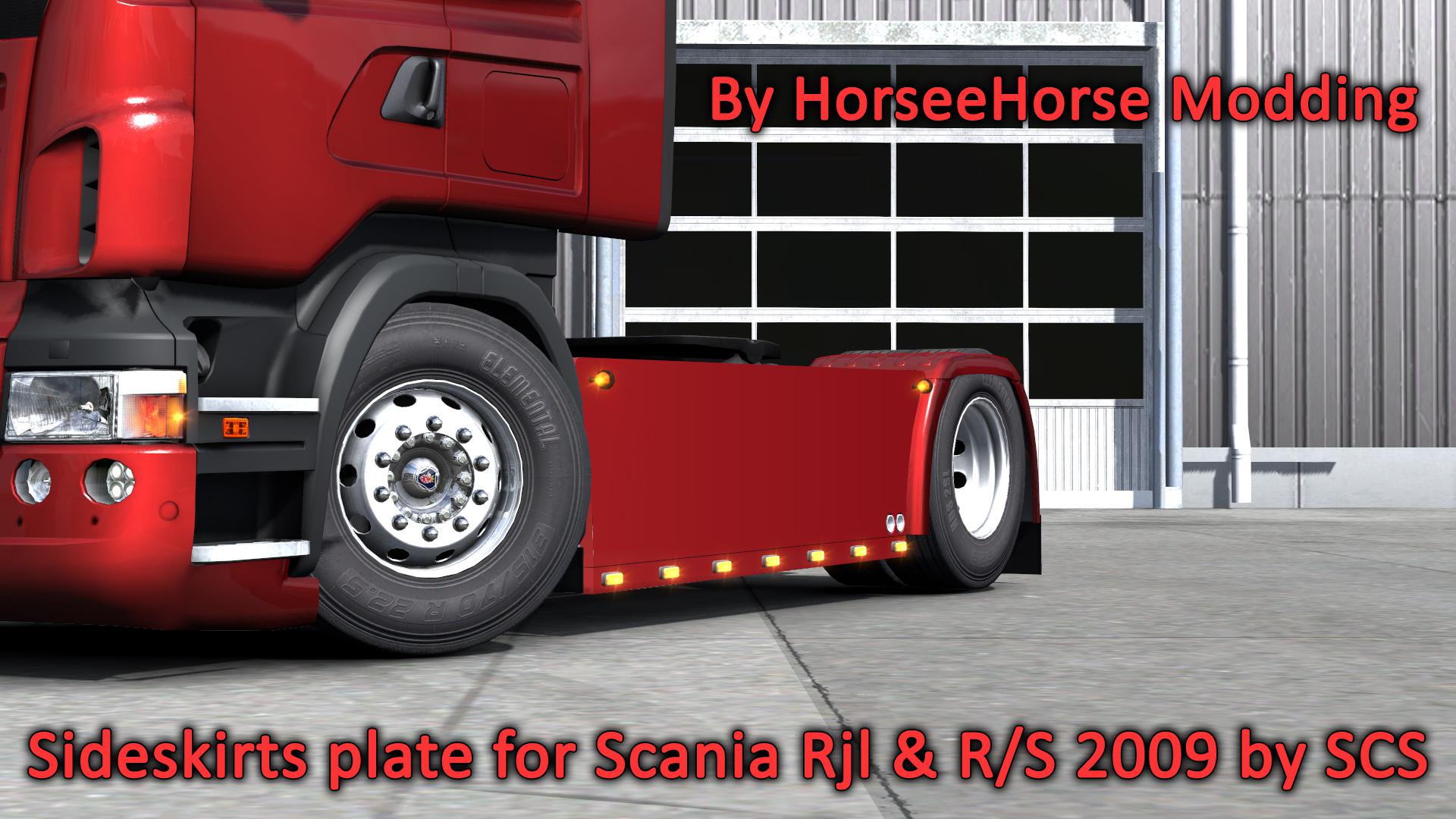 Ets2 Sideskirts Plate For All Scania Rjl Et R S 09 1 36 X Euro Truck Simulator 2 Mods Club