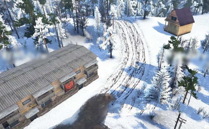 Spintires:Mudrunner - Rolling Snow Map v1.0