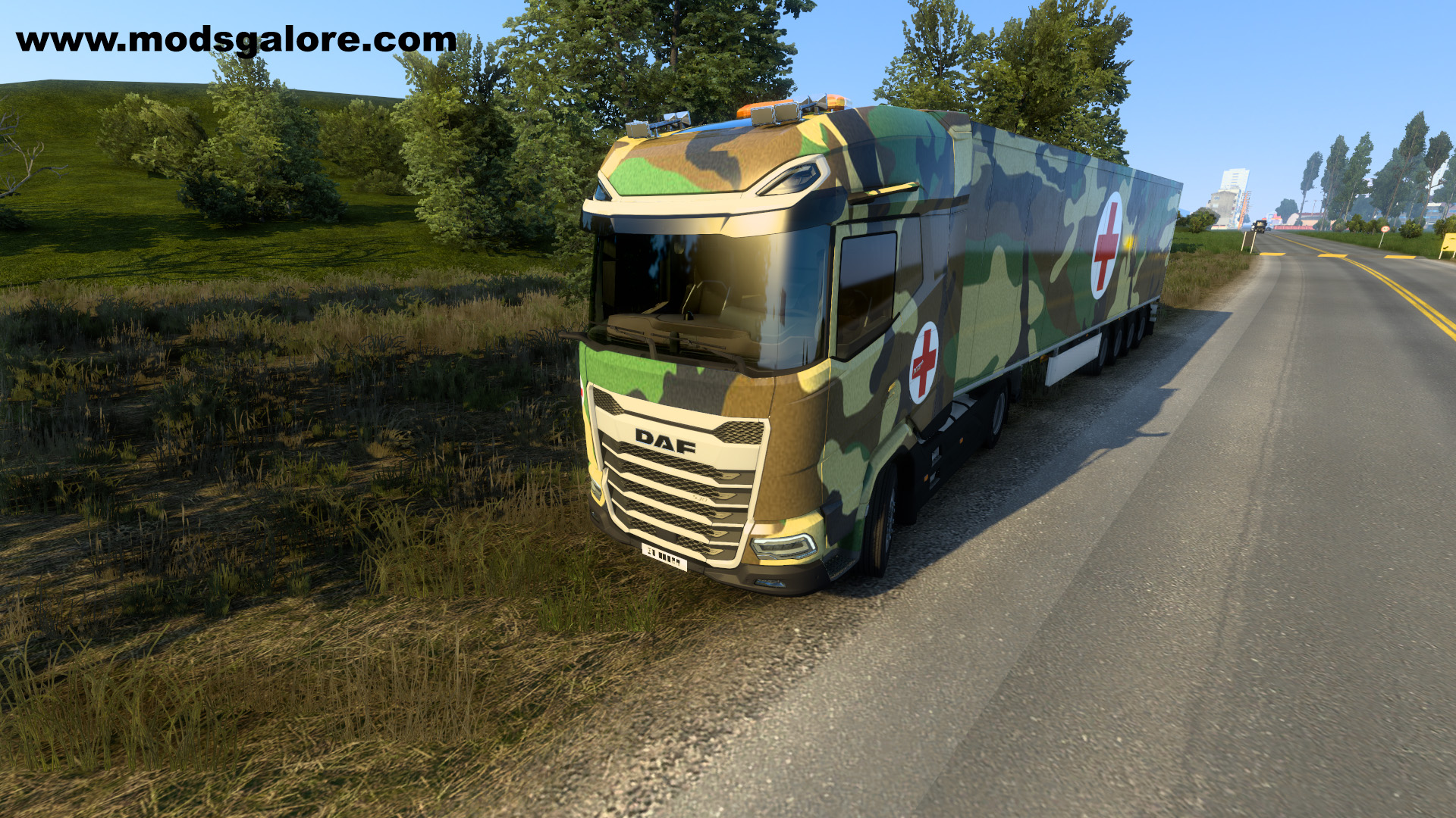 ETS2 - Military Medical Transport Combo Skin (1.43.x)