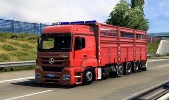 ETS2 - Mercedes Axor 3240 Stance Garage V1.0 (1.41.x)