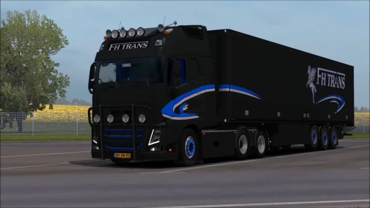 ETS2 - Volvo Fh Trans - Truck & Trailer (1.41.x)