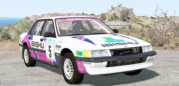 BeamNG - Ibishu Pessima Sweden Rally Car Mod