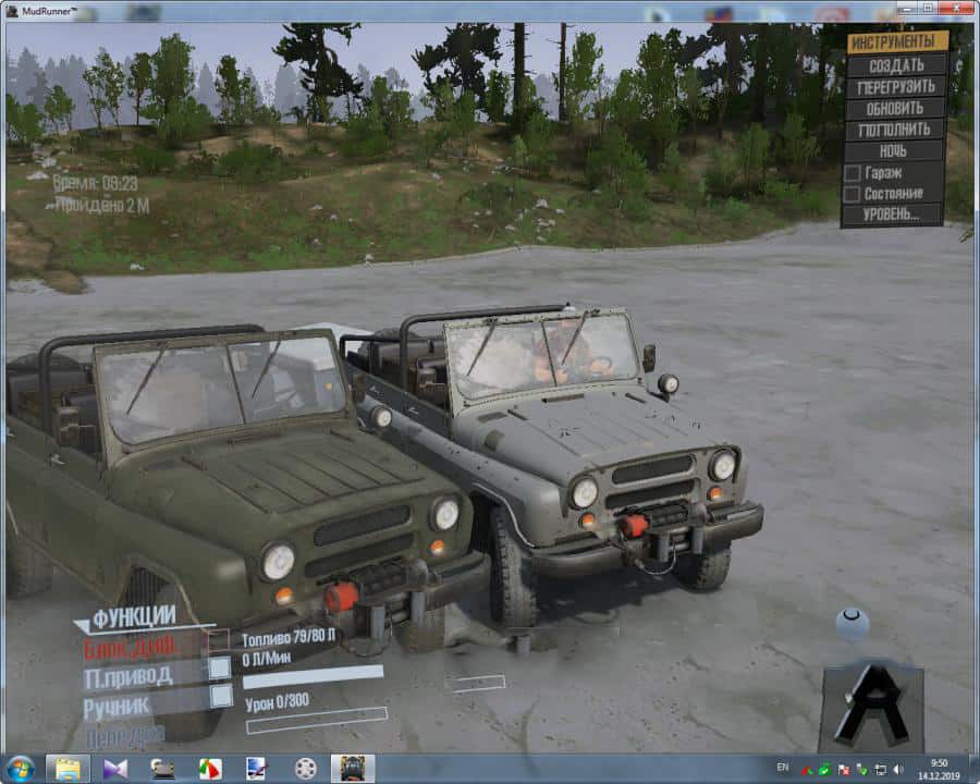 Spintires:Mudrunner - Uaz-469 Convertible V10.06.19