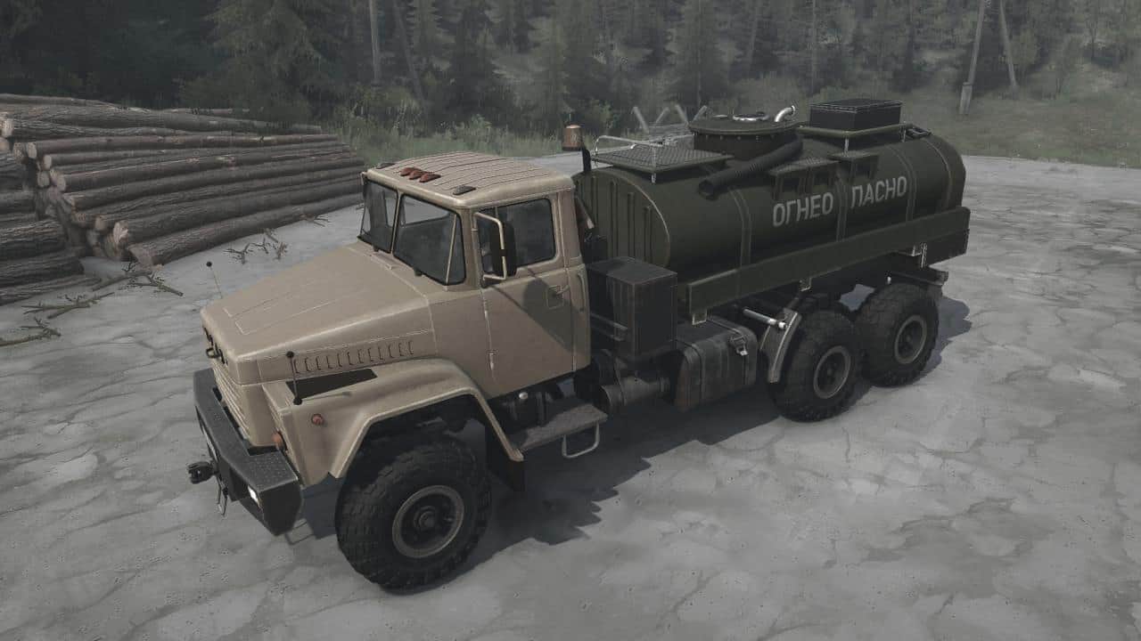 Spintires:Mudrunner - Kraz RSK Truck V11.11.20