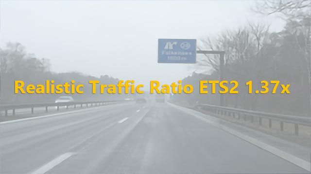 ETS2 - Realistic Traffic Ratio (1.37.x)