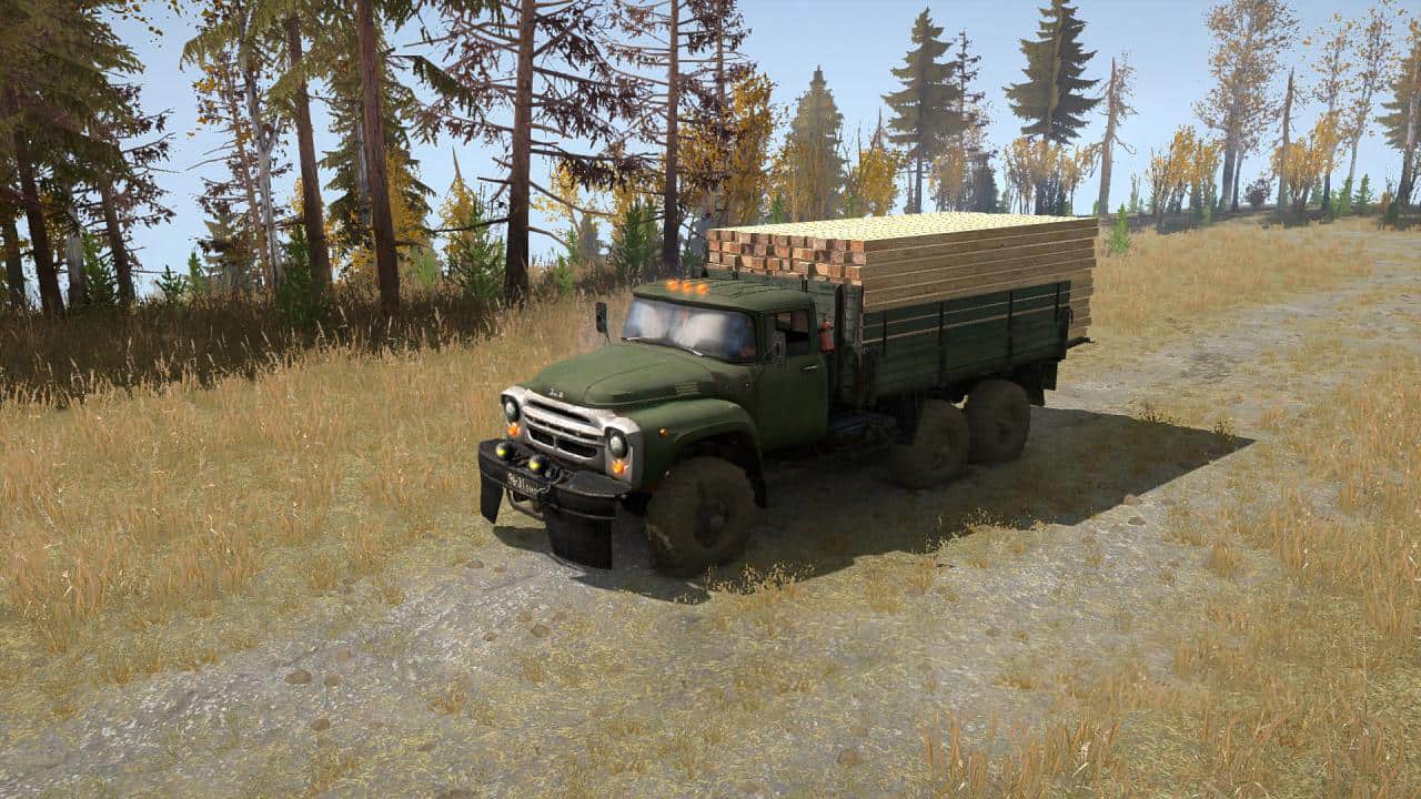 SpinTires:Mudrunner - Zil 130G 6×6 Truck v1.1