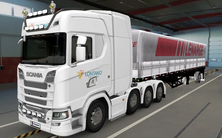 ETS2 - Scania S 2016 8x4 Lontano Skin (1.40.x) | Euro Truck Simulator 2 ...