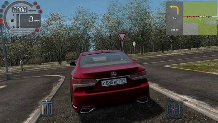 City Car Driving 1 5 9 Lexus Ls 500 City Car Driving Simulator Mods Club