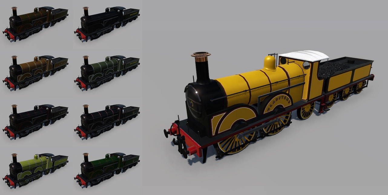 Transport Fever 2 - LB&SCR B1 Class 0-4-2