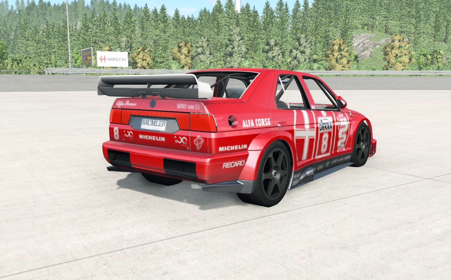 Beamng Alfa Romeo 155 V6 Ti Dtm Car Mod Beamng Drive Mods Club