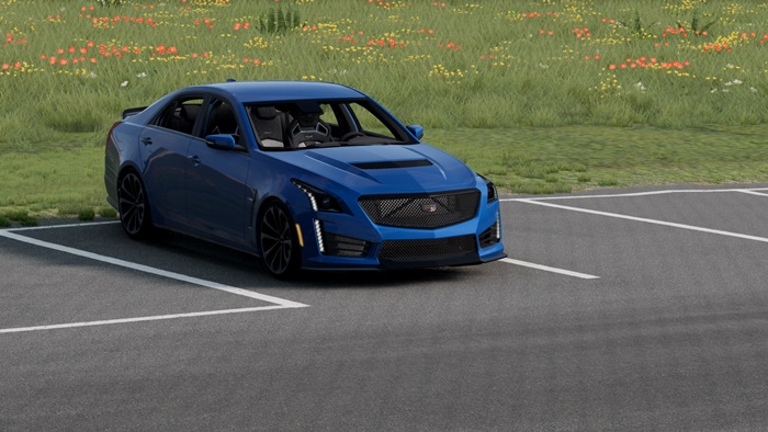 BeamNG – Cadilac CTS Car Mod