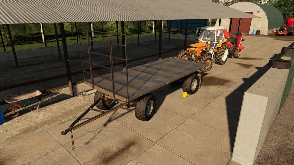 FS19 - HW80 Bale Trailer V1.1