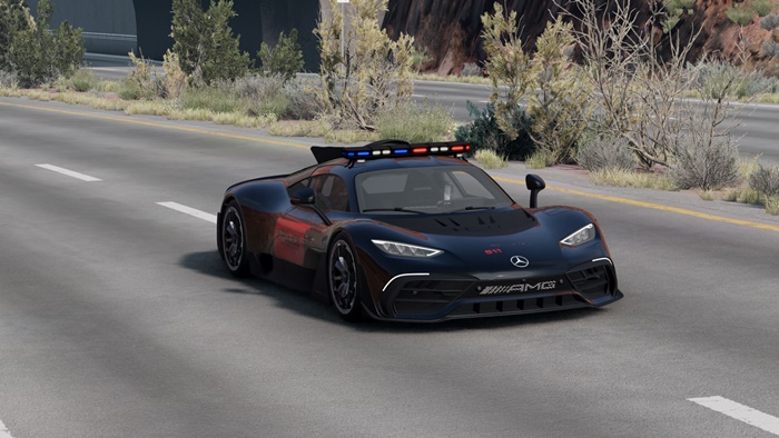 BeamNG – Mercedes-Benz AMG One Car Mod