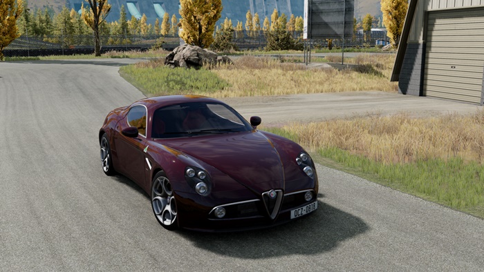 BeamNG – Alfa Romeo 8C Competizione Car Mod