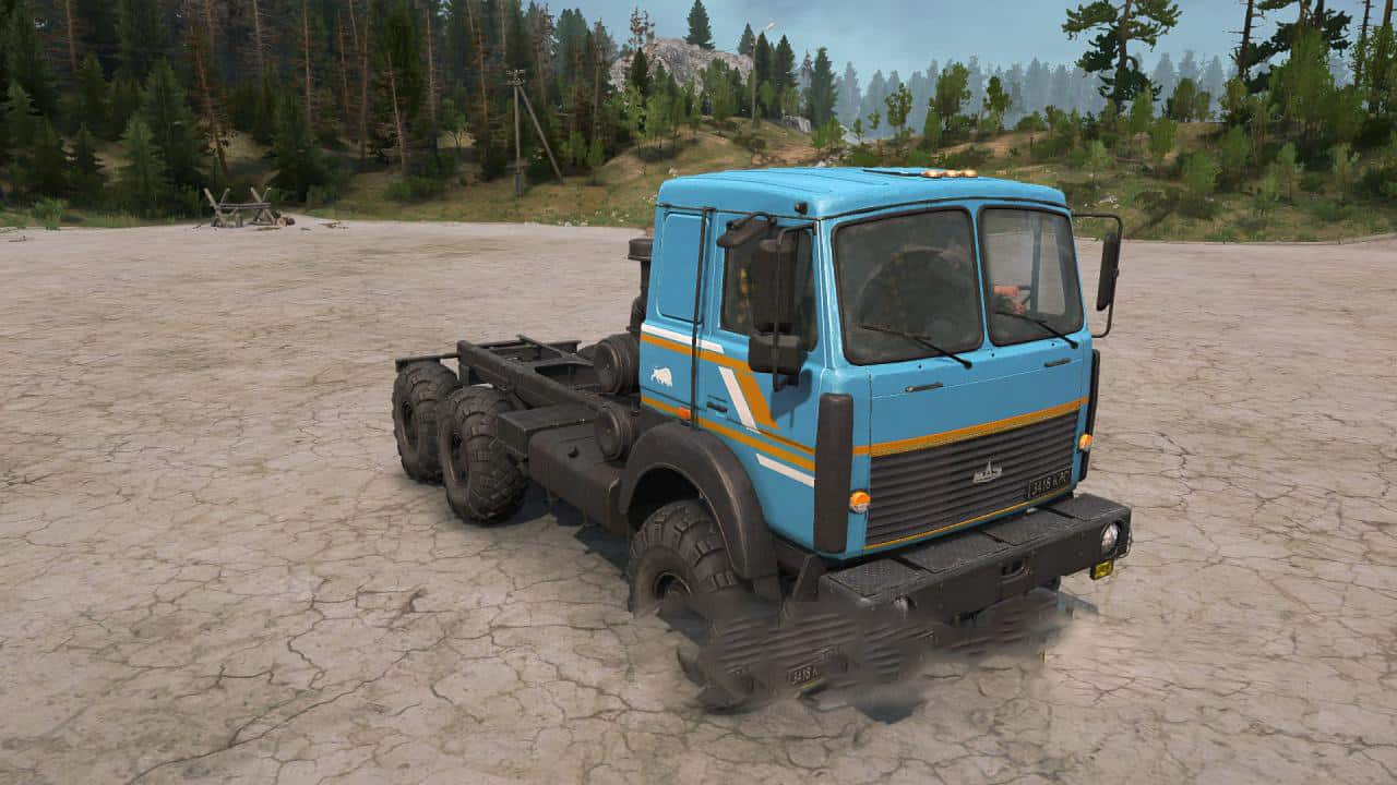 Spintires:Mudrunner - Texture for Maz-6317 V1.2