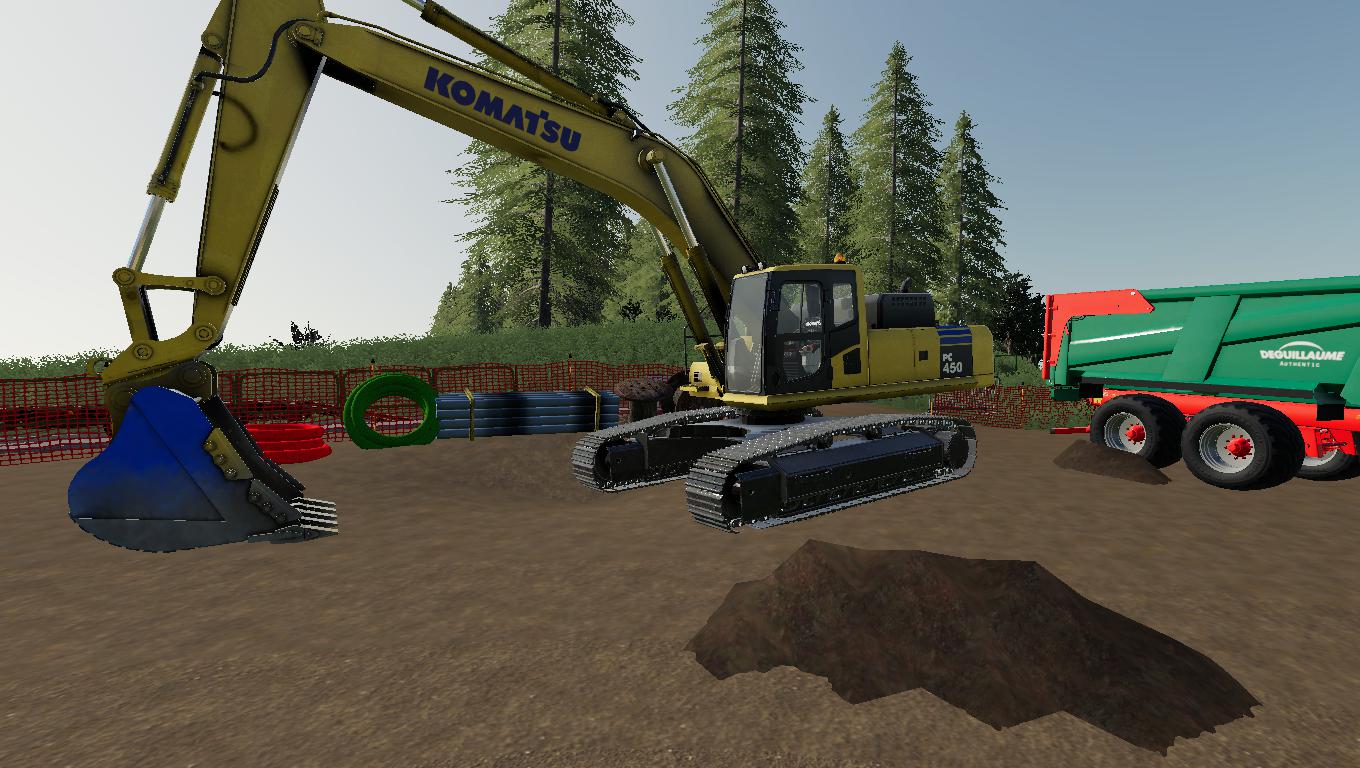 FS19 - Komatsu PC450LC V1.0
