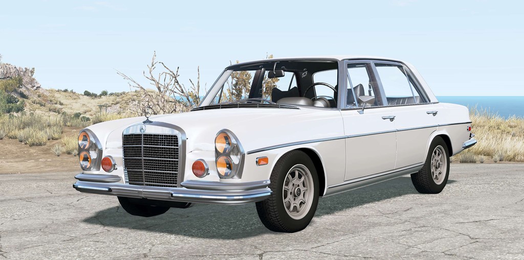 BeamNG - Mercedes-Benz 300 SEL 6.3 (W109) 1968 Car Mod