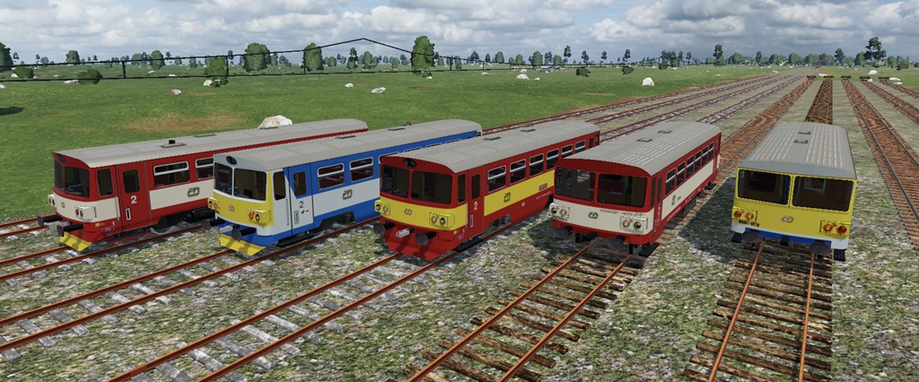 Transport Fever 2 - Tatra Vagonka M152 810/Btax780 (Šukafon)