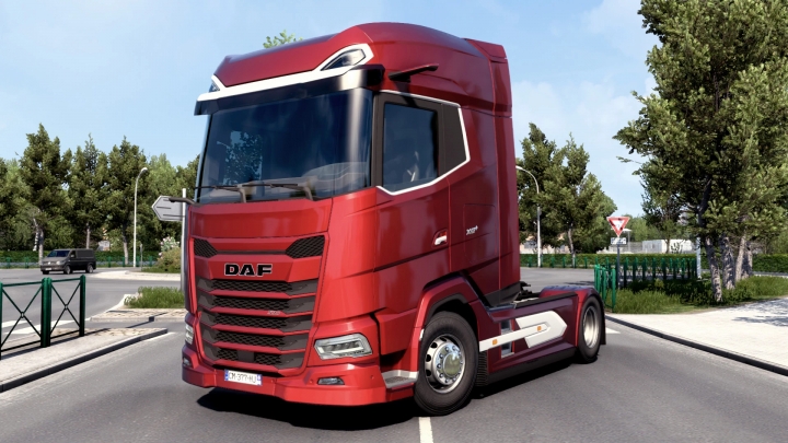 ETS2 - Paintable Parts for DAF XF, XG Y XG+ (1.40.x)