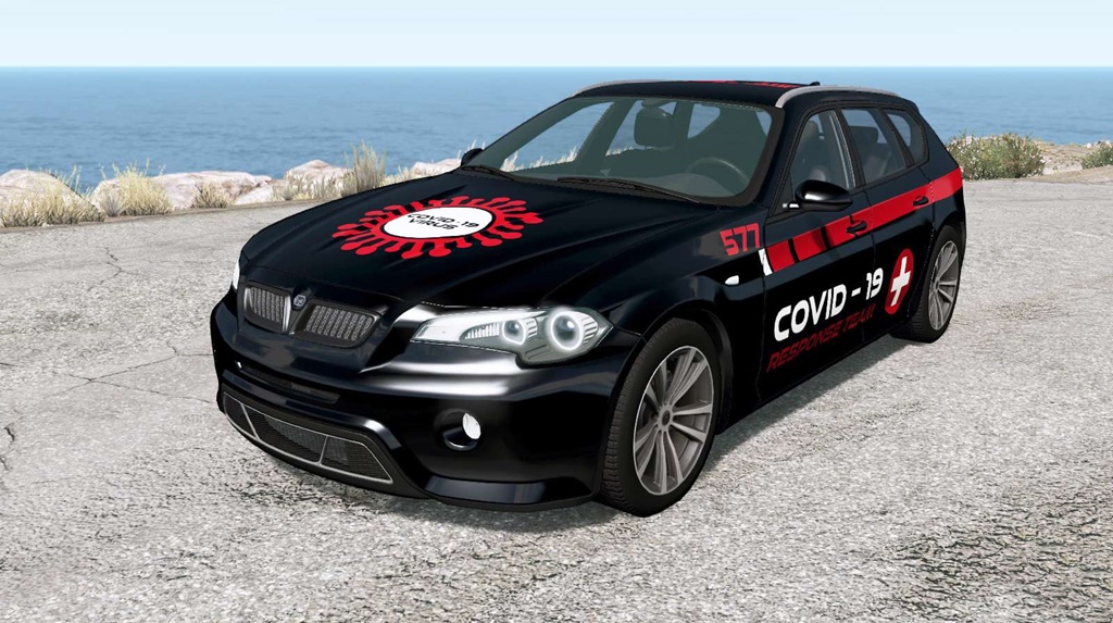 BeamNG - ETK 800-Series COVID-19 Rapid Response Car Mod