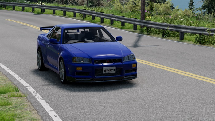 BeamNG – Nissan Skyline GTR R34 Car Mod