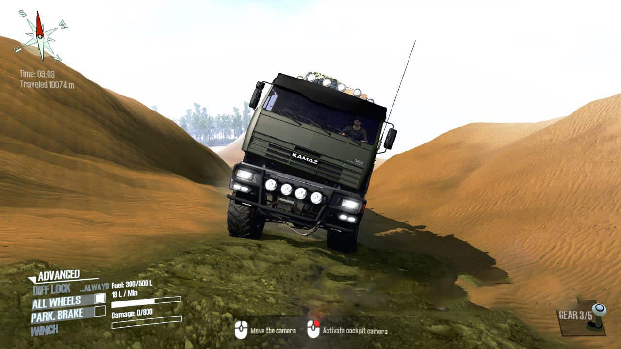 Spintires:Mudrunner - Kamaz 54115 Truck V04.08.20