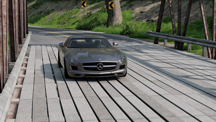 BeamNG – Mercedes SLS Car Mod