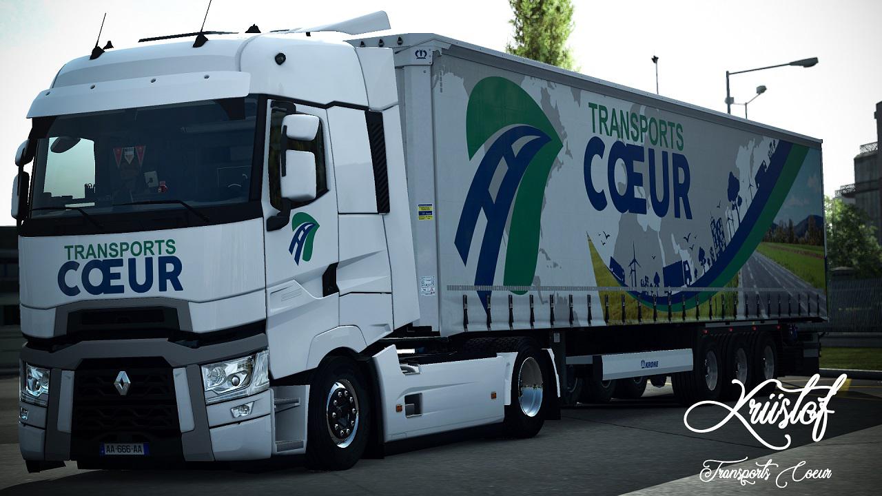 ETS2 - Coeur Combo Skin V1.0 (1.36.x)