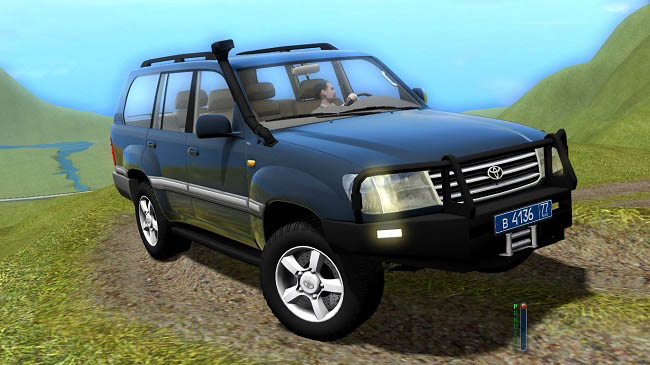 City Car Driving 1.5.9 - Toyota Land Cruiser 105 Car Mod