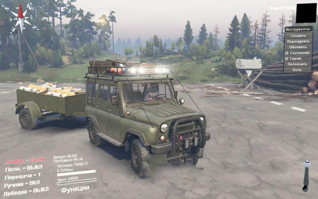 Spintires - Uaz 469 - Replacing The Default V1.0