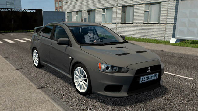 City Car Driving 1.5.9 - Mitsubishi Lancer Evolution X 2.0 GSR 2008