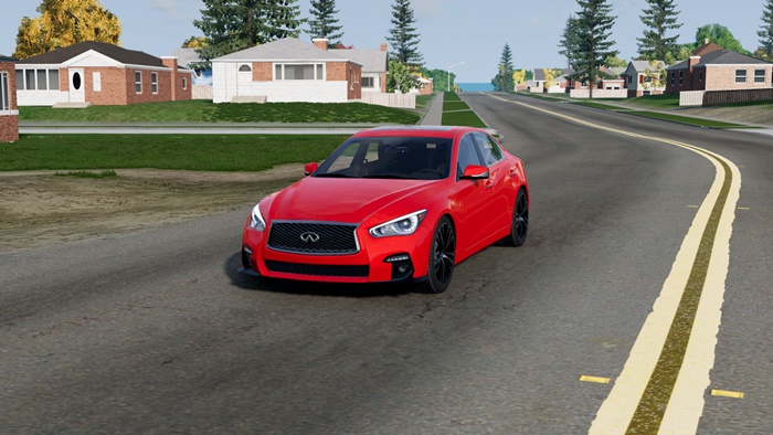 BeamNG – Infiniti Q50 Car Mod