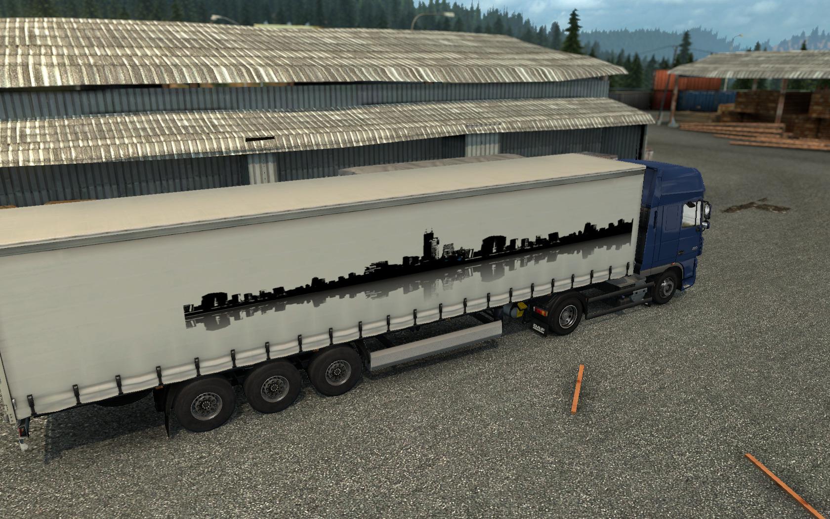 ETS2 - City Skin V1.1 (1.36.x)