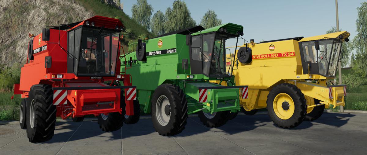 FS19 - [FBM Team] New Holland TX34 / Deutz-Fahr Topliner Prototyp V1.0